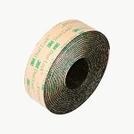 3M SJ4575/BLK110 Scotch SJ4575 Dual Lock Low Profile Reclosable Fastener: 1" x 10 ft., black